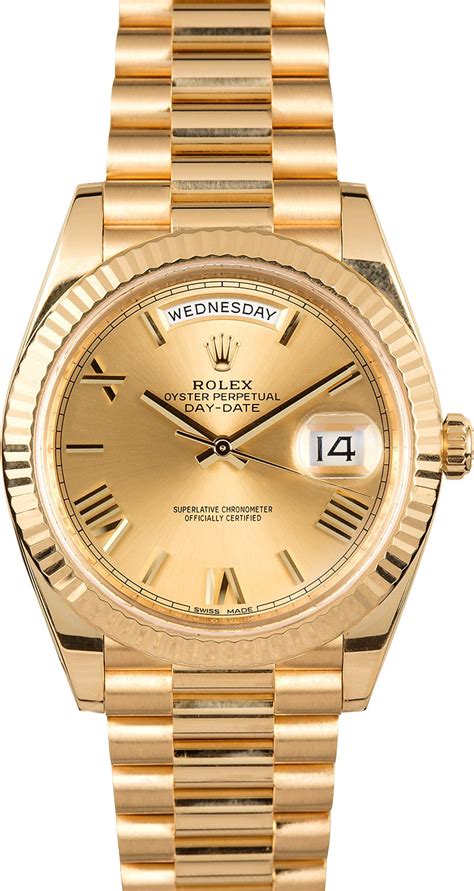 fake rolex president 40mm|40mm bussdown rolex preowned.